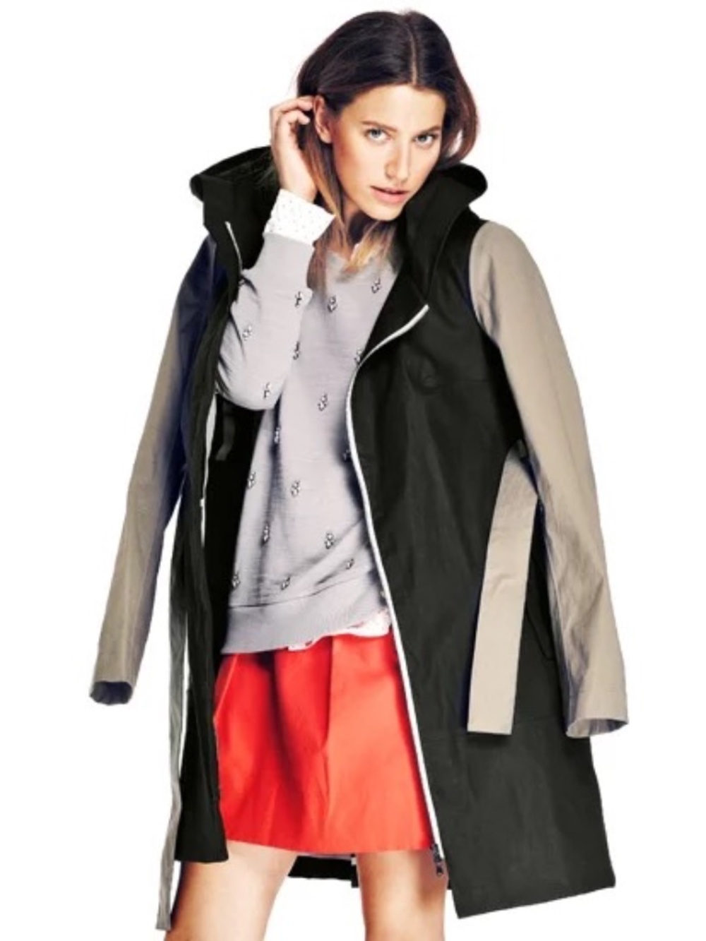 Trout Rainwear 'Gila' Trench Coat, XXS